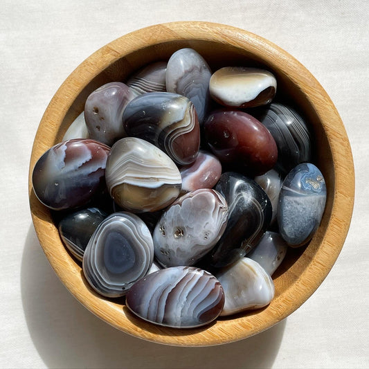 Botswana Agate Tumbles | عقيق بوتسوانا