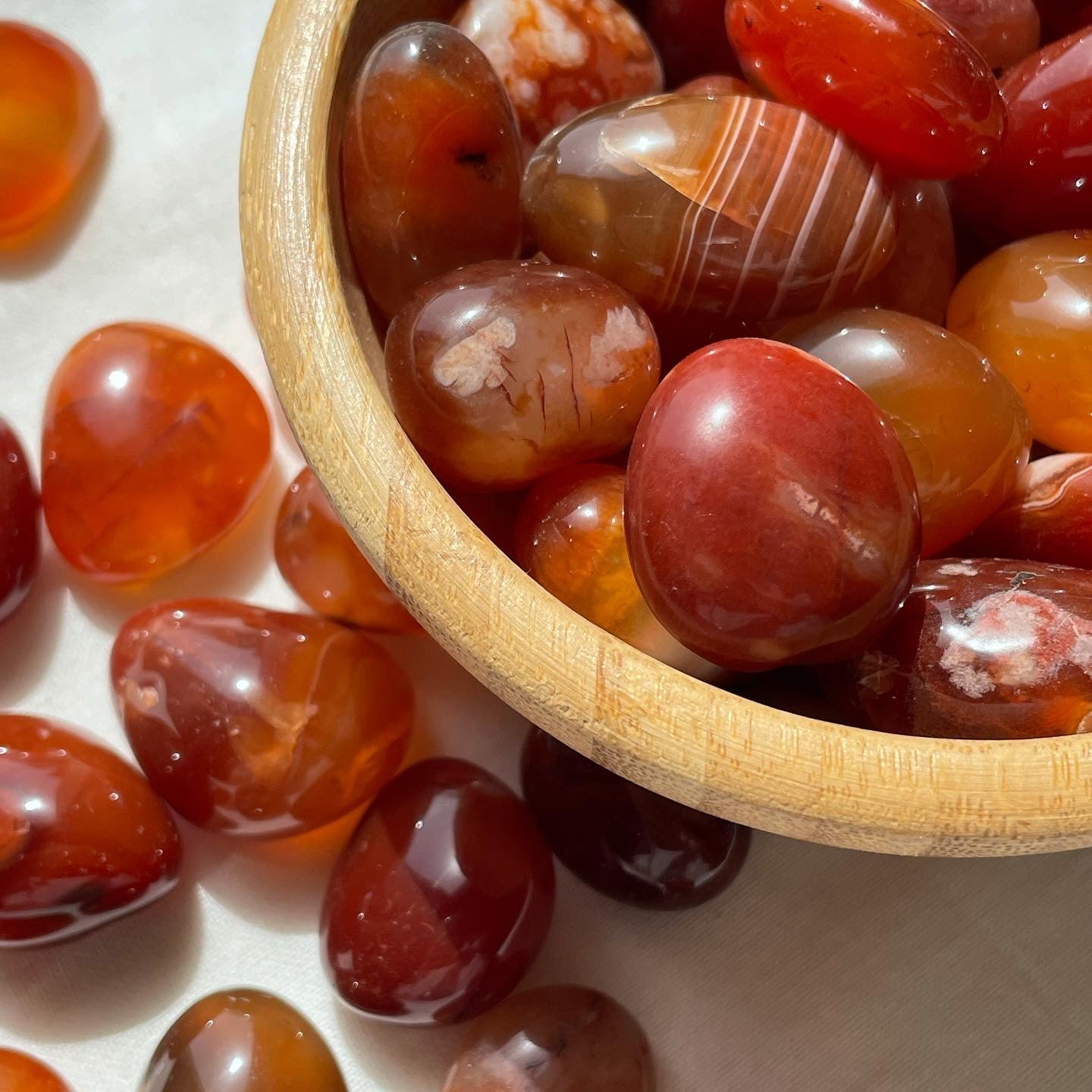 Red Carnelian Tumble |  كارنيليان الاحمر