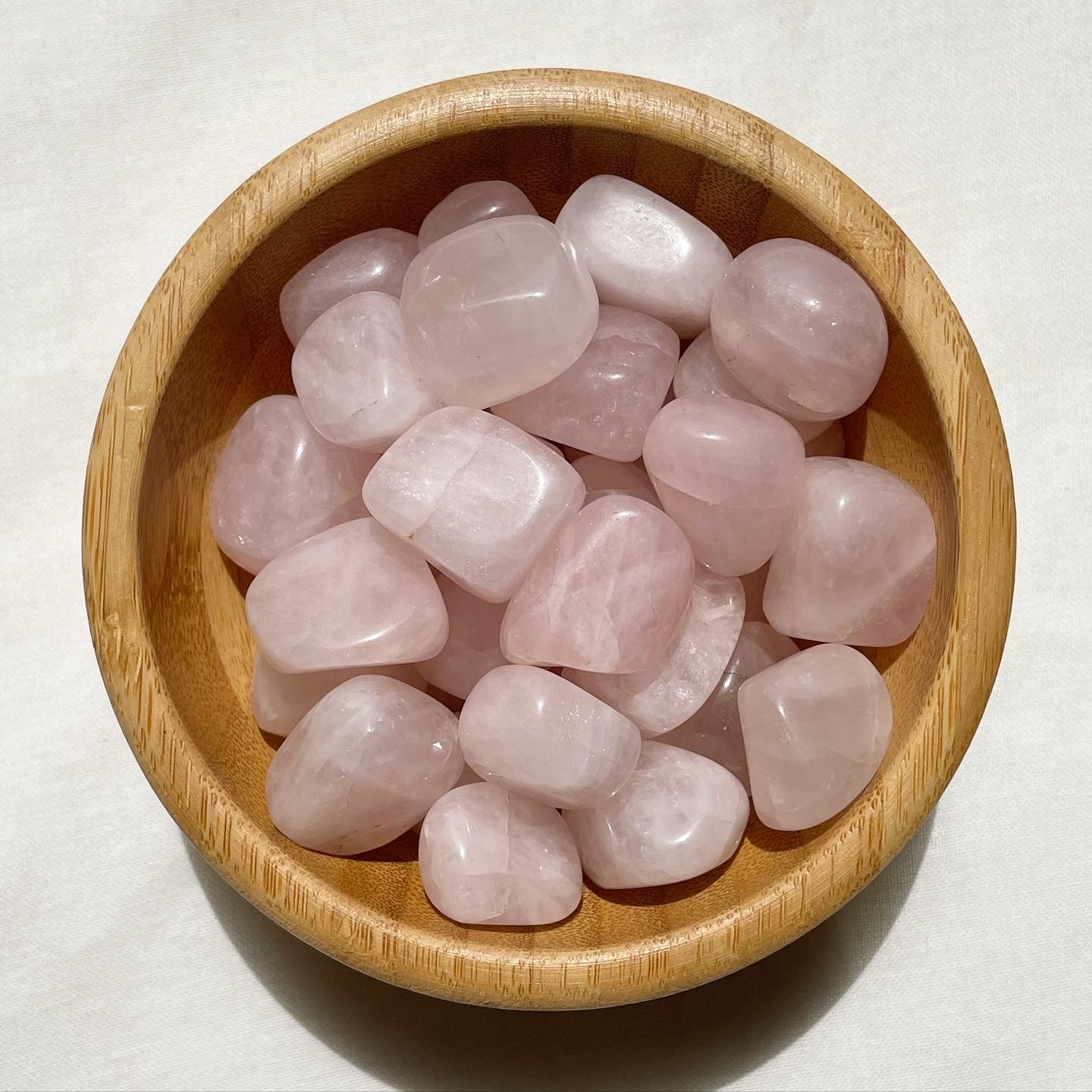 Rose Quartz Tumbles| كوارتز الزهري