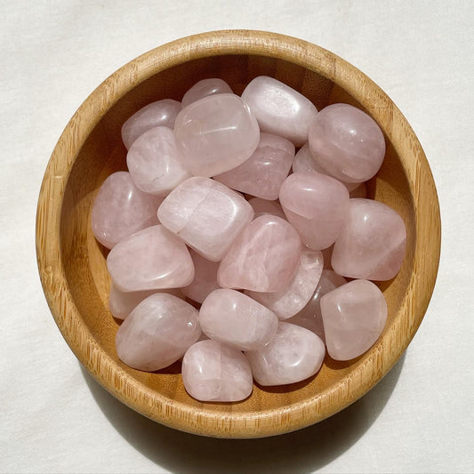 Rose Quartz Tumbles| كوارتز الزهري