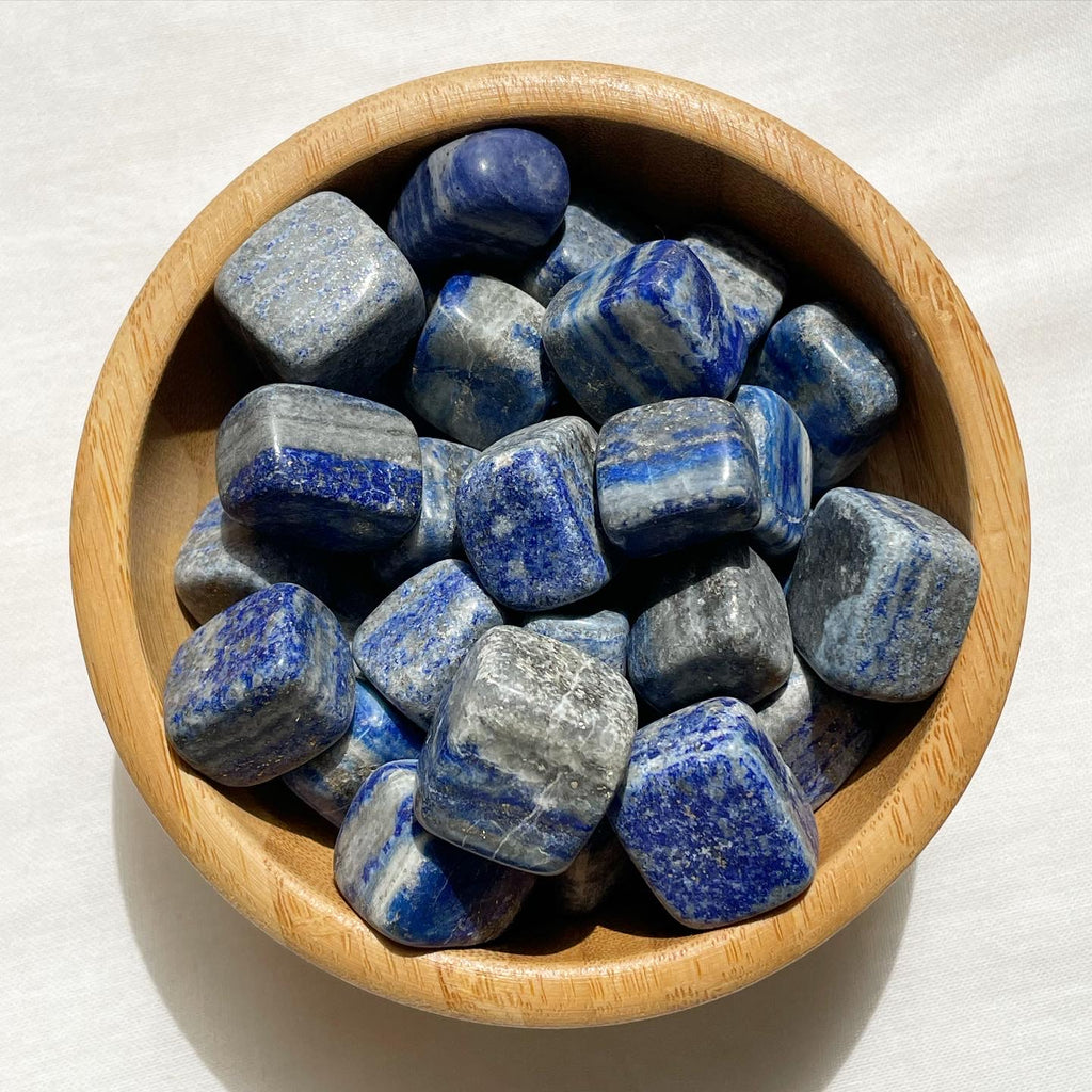 Lapis Lazuli Tumbles | اللازورد