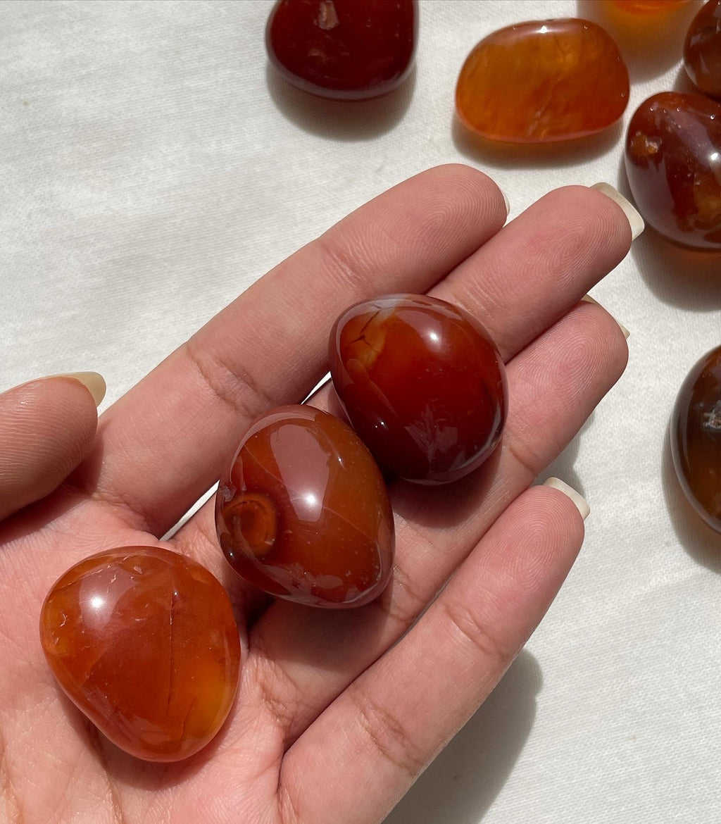 Red Carnelian Tumble |  كارنيليان الاحمر