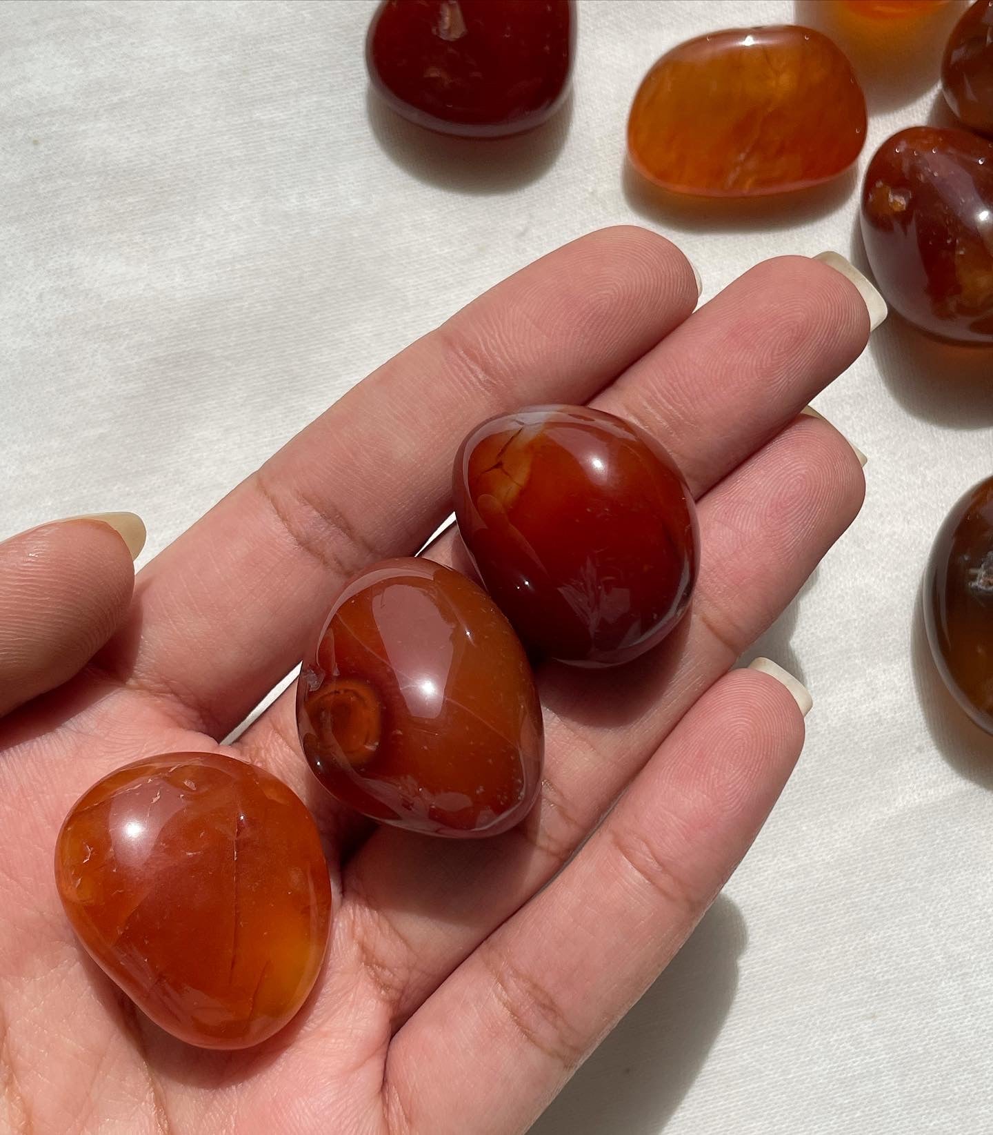 Red Carnelian Tumble |  كارنيليان الاحمر